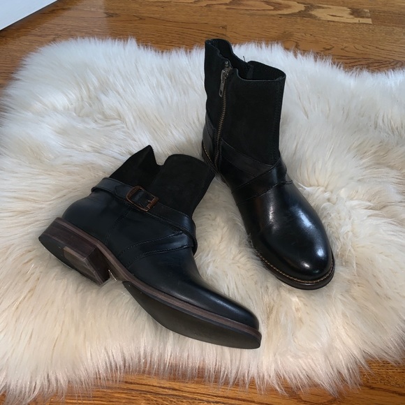 wolverine black leather boots